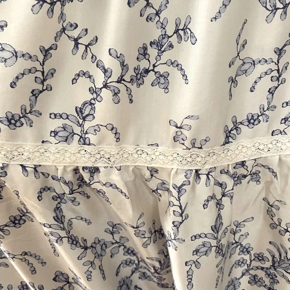 LITTLE JOE by GAIL ELLIOT Silk Maxi Skirt sized Small - Picture 6 of 9